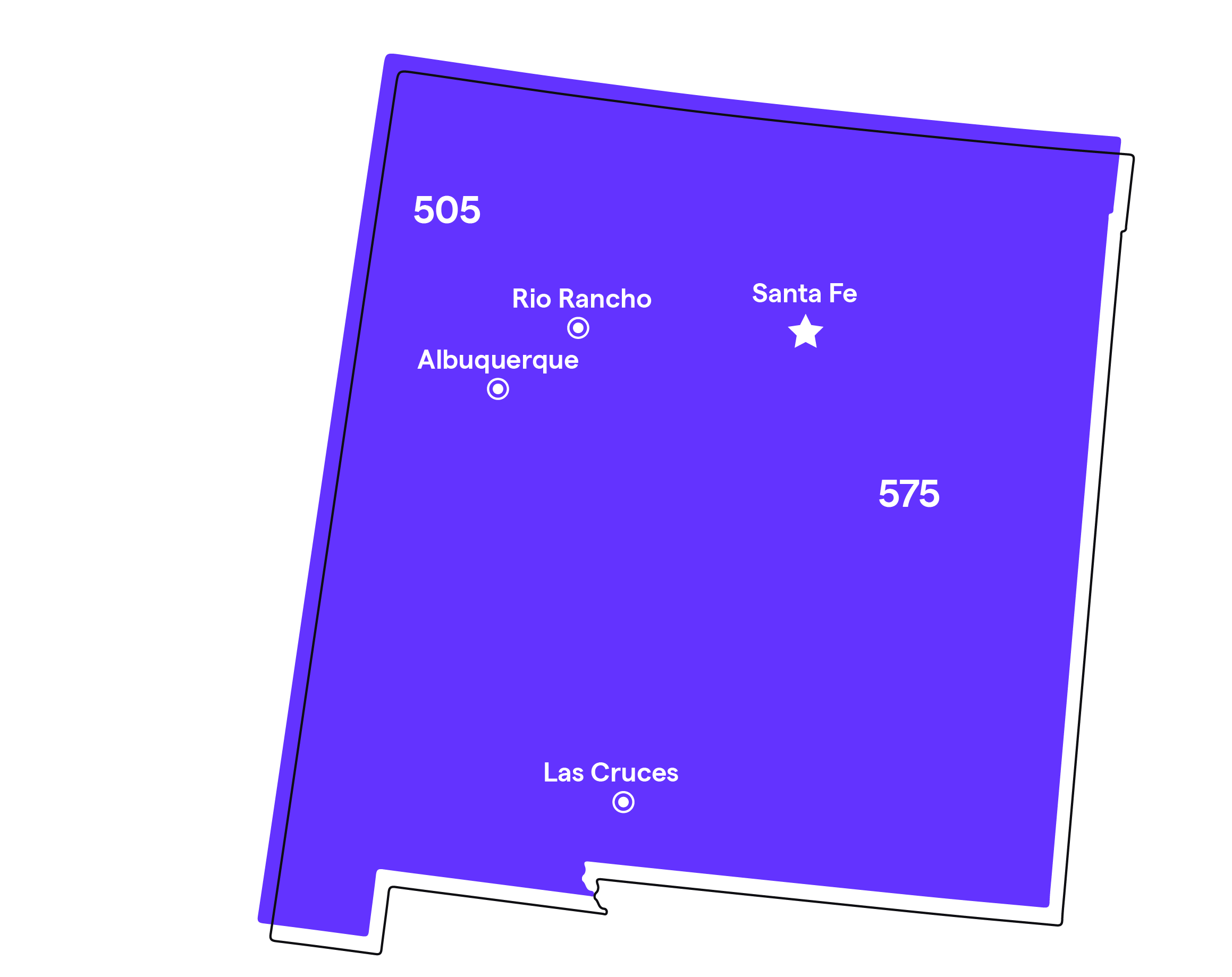 new mexico phone number code