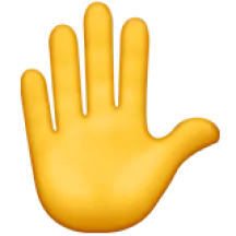 emoji hand