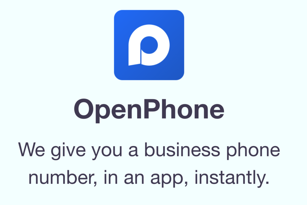 original OpenPhone messaging