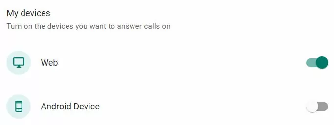 Google Voice not working: Fix issue not receiving incoming calls by going into Voice settings
