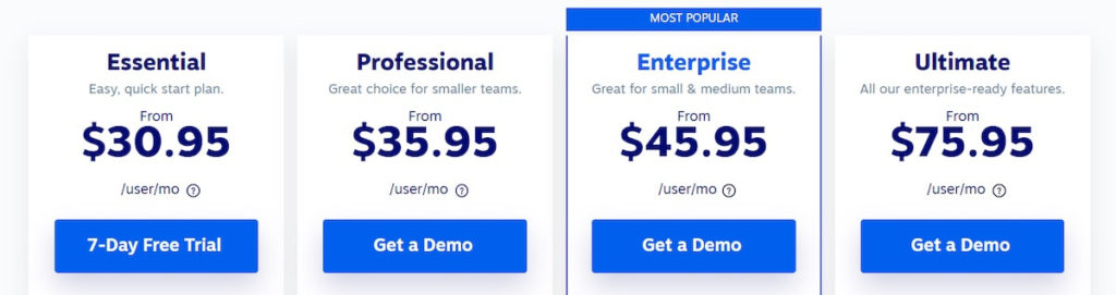 pricing options for Nextiva
