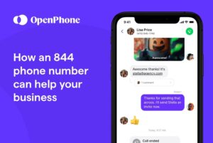 844 area code: How a toll-free number can help your business