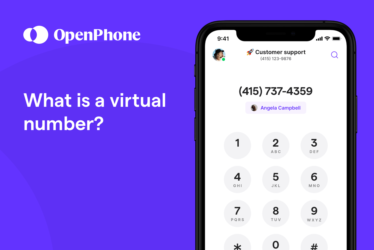 What is a virtual phone number?