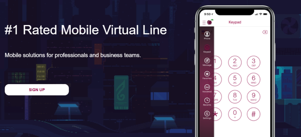 Best GoDaddy Smartline alternatives: iPlum mobile app