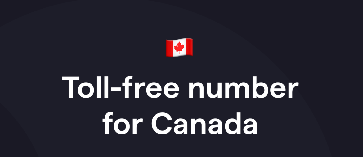 Toll-free number Canada