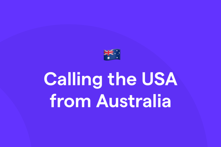 Call USA from Australia