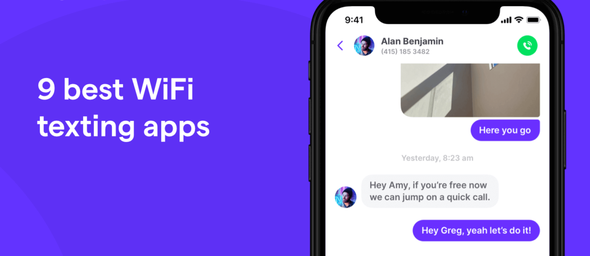 Best WiFi texting apps