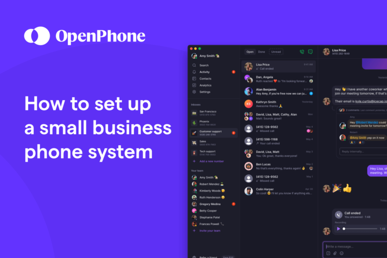 How to setup a small business phone system