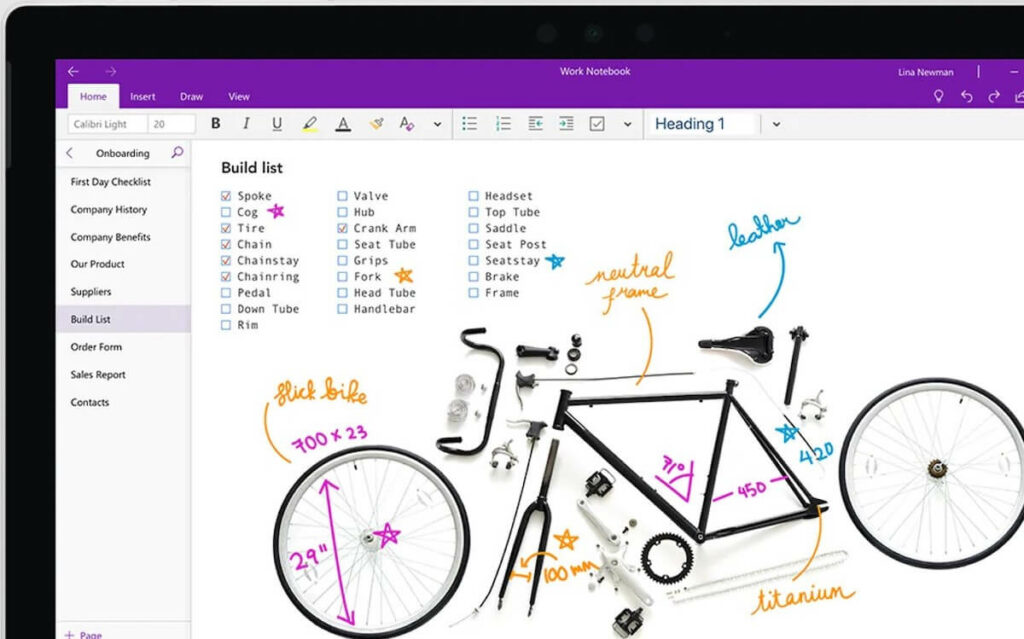 App for lawyers: OneNote