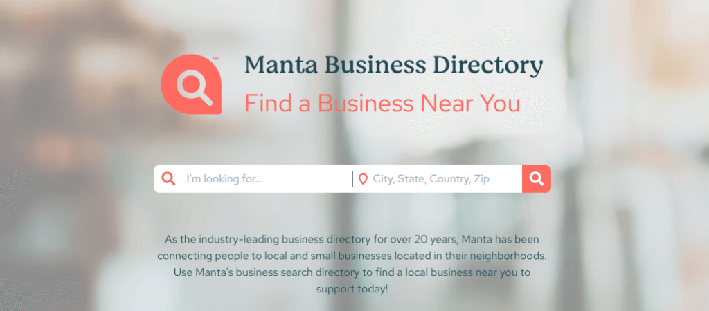 Manta website