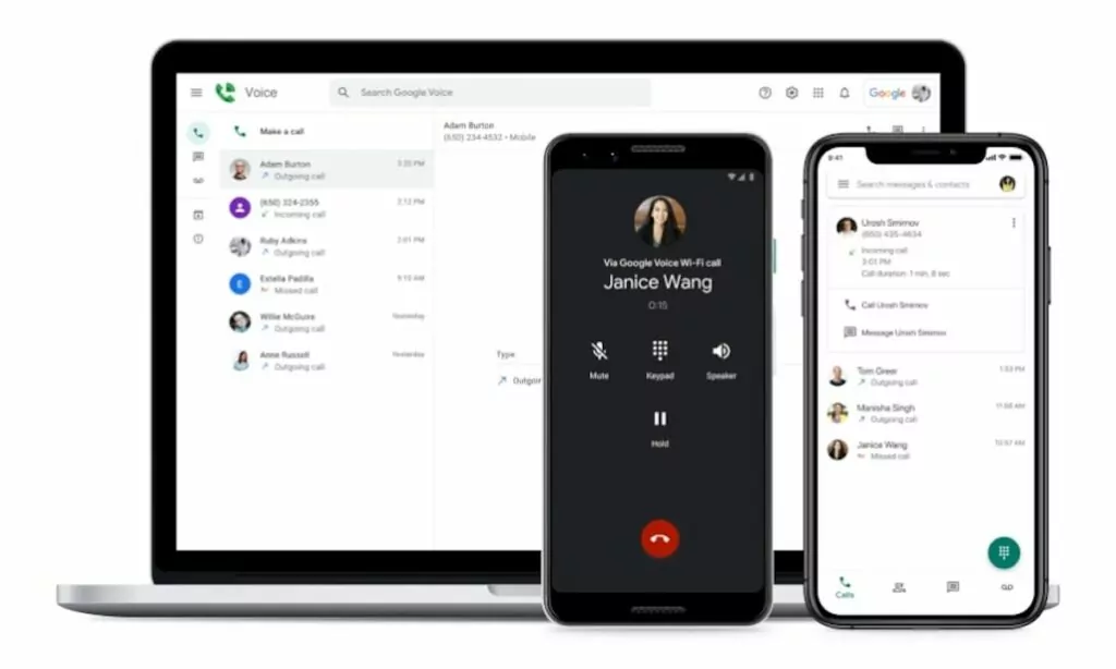 Call forwarding app: Google Voice