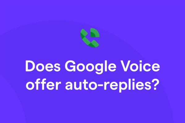 Google Voice auto-reply