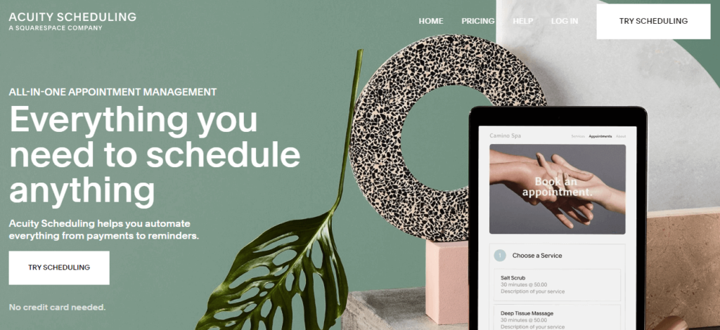 Best appointment scheduling apps: Acuity