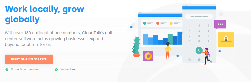 Zoom Phone alternatives: Cloudtalk