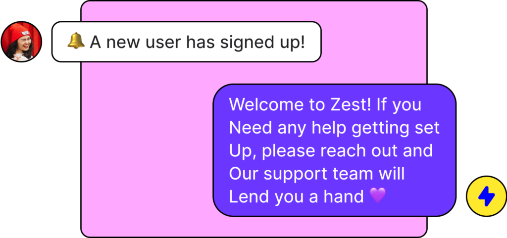 welcome auto-reply text example