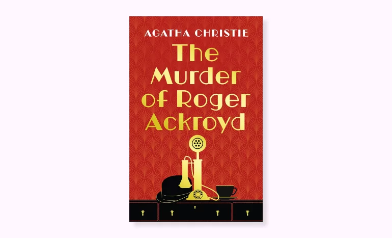 The Murder of Roger Ackroyd by Agatha Christie book cover