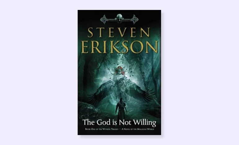 Malazan Book of the Fallen by Steven Erikson book cover