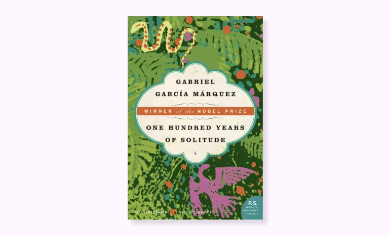 One Hundred Years of Solitude by Gabriel García Márquez book cover