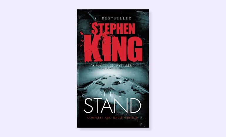 The Stand by Stephen King book cover