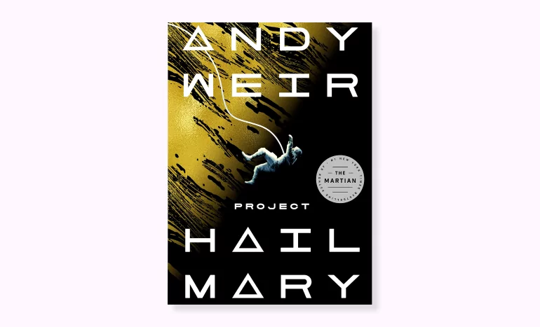 Project Hail Mary by Andy Weir book cover