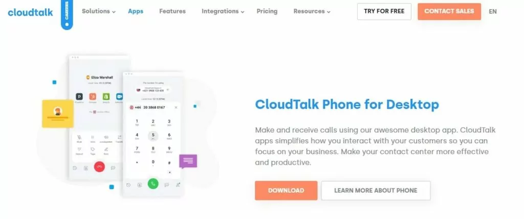 CallHippo alternatives: CloudTalk