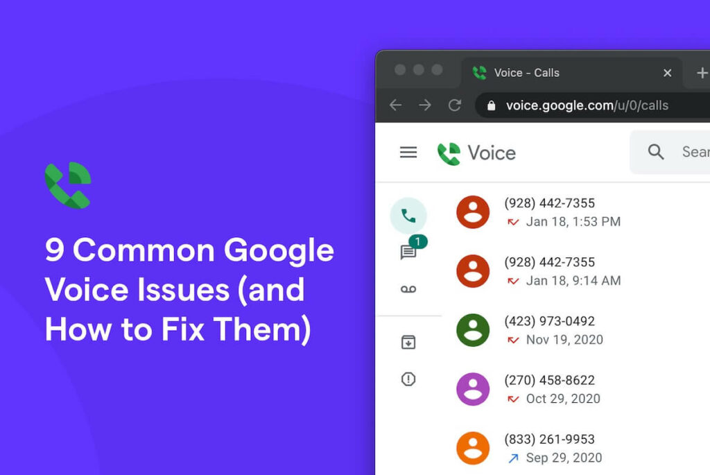 Google Voice not working? 9 common issues