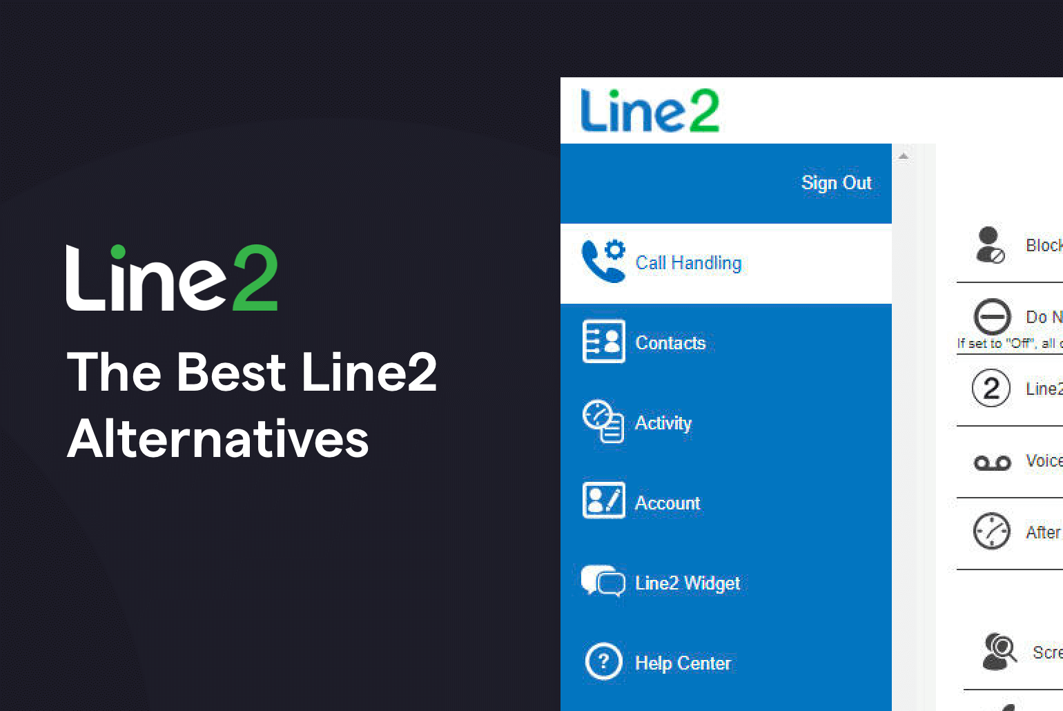 Line2 alternatives