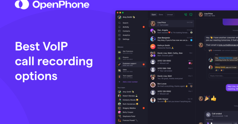 VoIP call recording