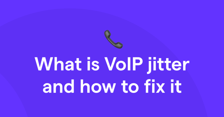 VoIP jitter