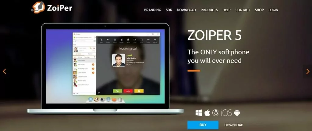 VoIP for PC: Zoiper