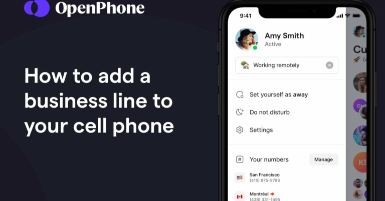How to add a business line to your cell phone