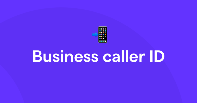 Business caller ID