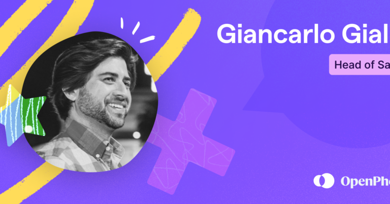 Giancarlo Gialle - Head of Sales at OpenPhone
