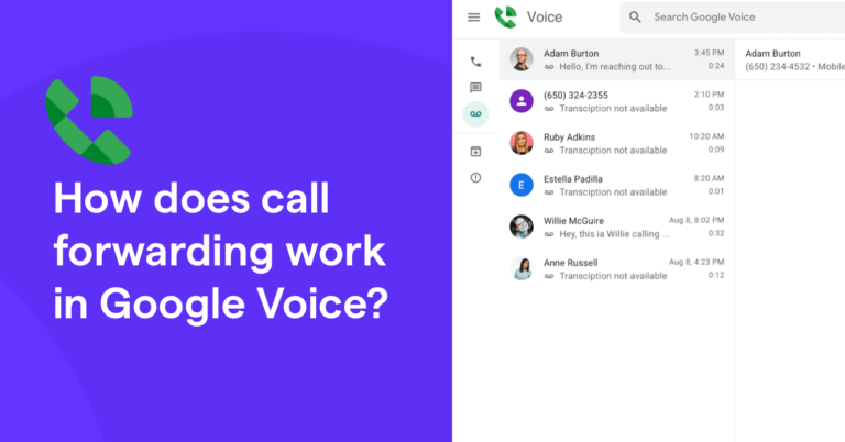 Google Voice call forwarding