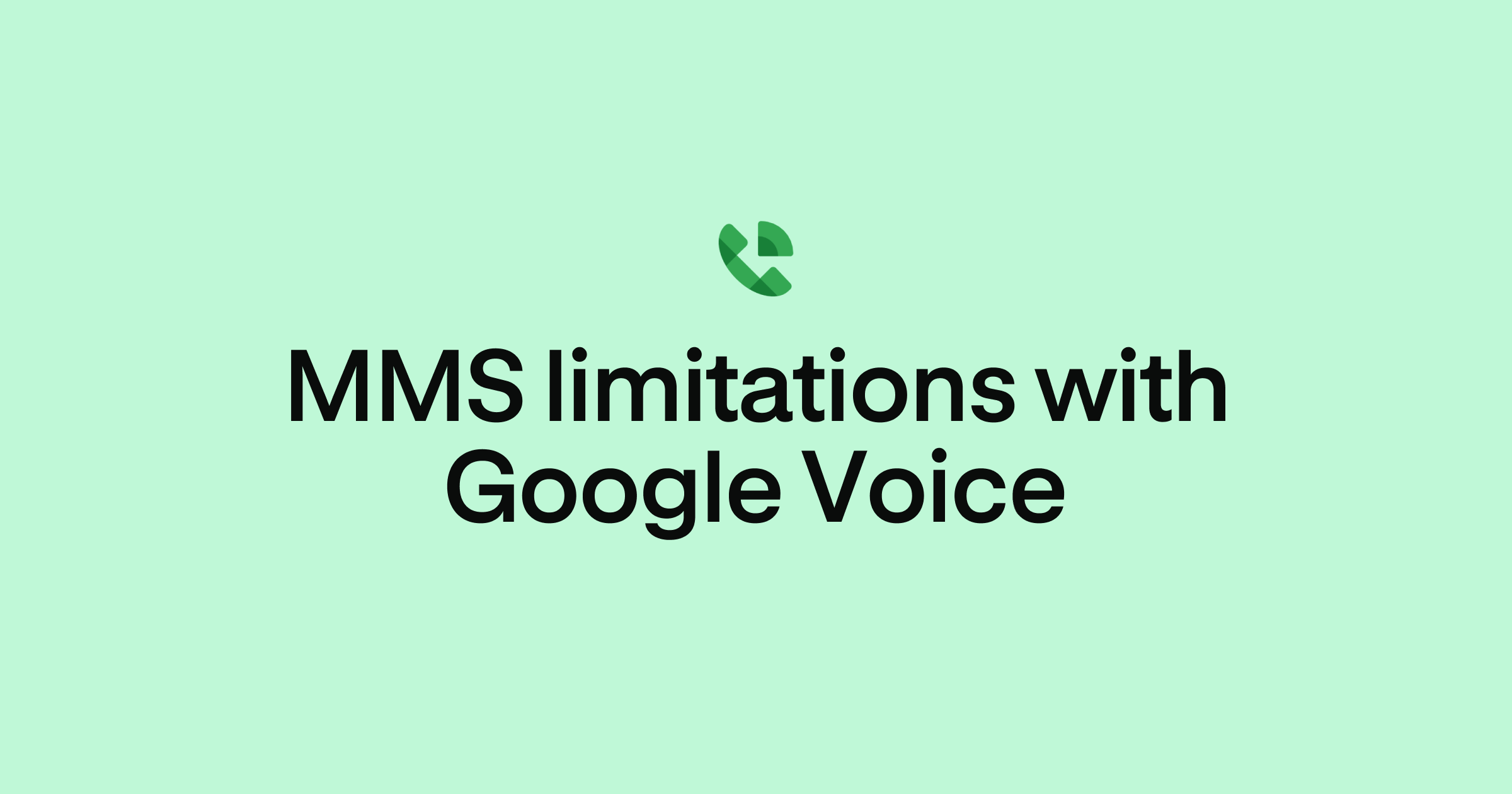 Google Voice send MMS