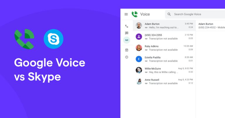 Google Voice vs Skype