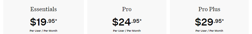 Ooma Pricing Table