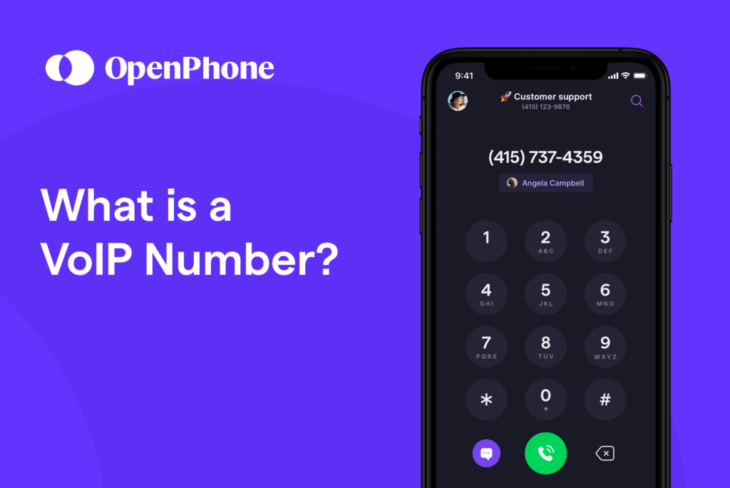 What is a VoIP number?