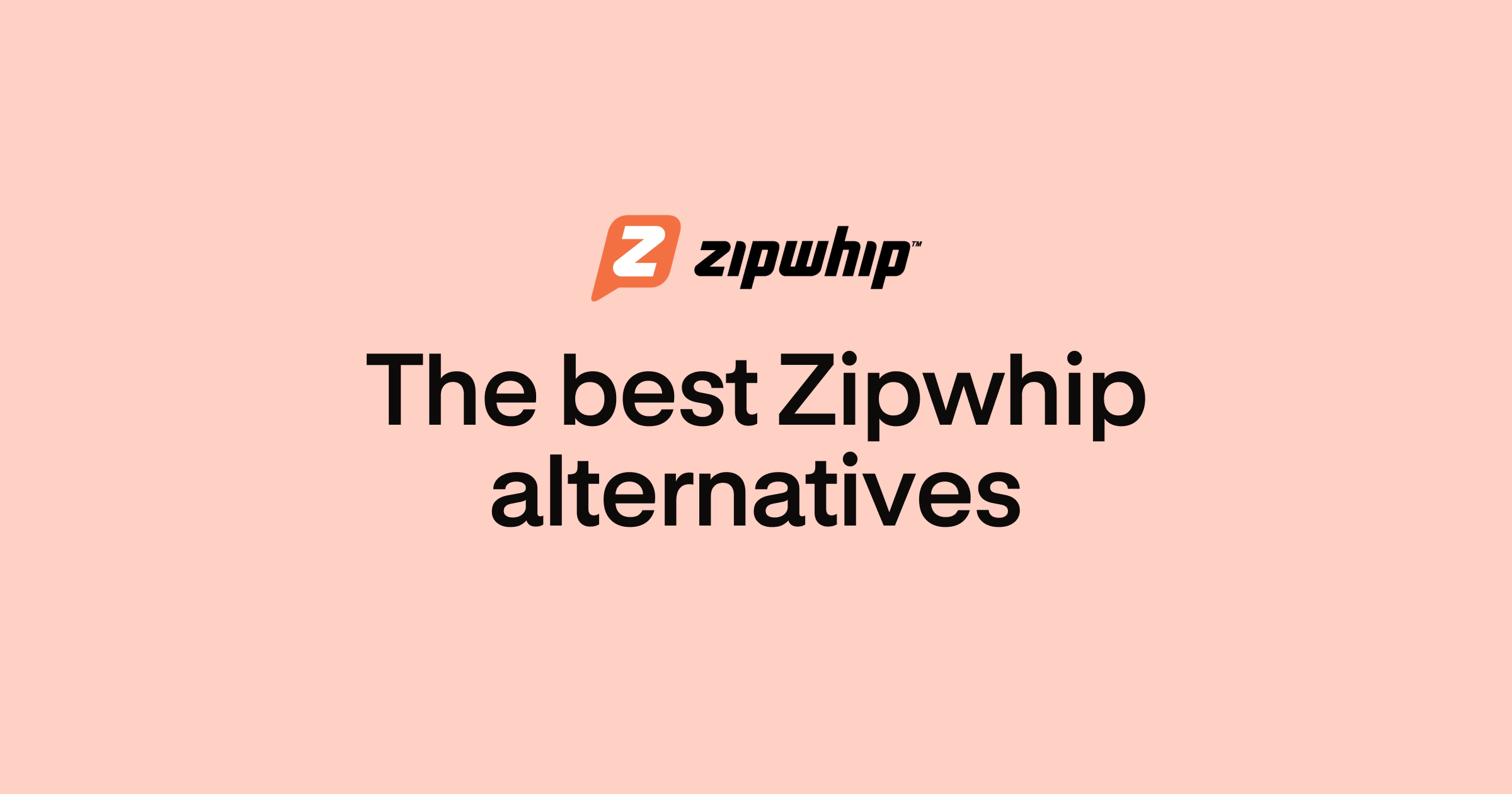 Zipwhip alternatives