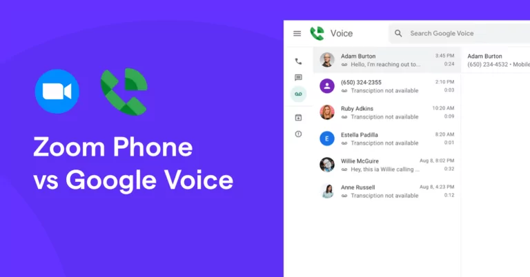 Zoom Phone-vs Google Voice