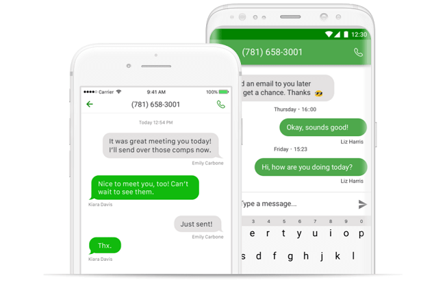 Second phone number apps: Grasshopper