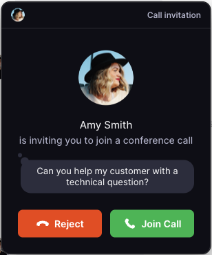 Three way call Android: OpenPhone call invite
