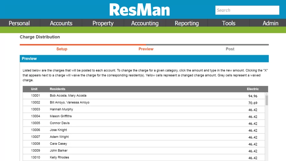 Multifamily property management software: ResMan