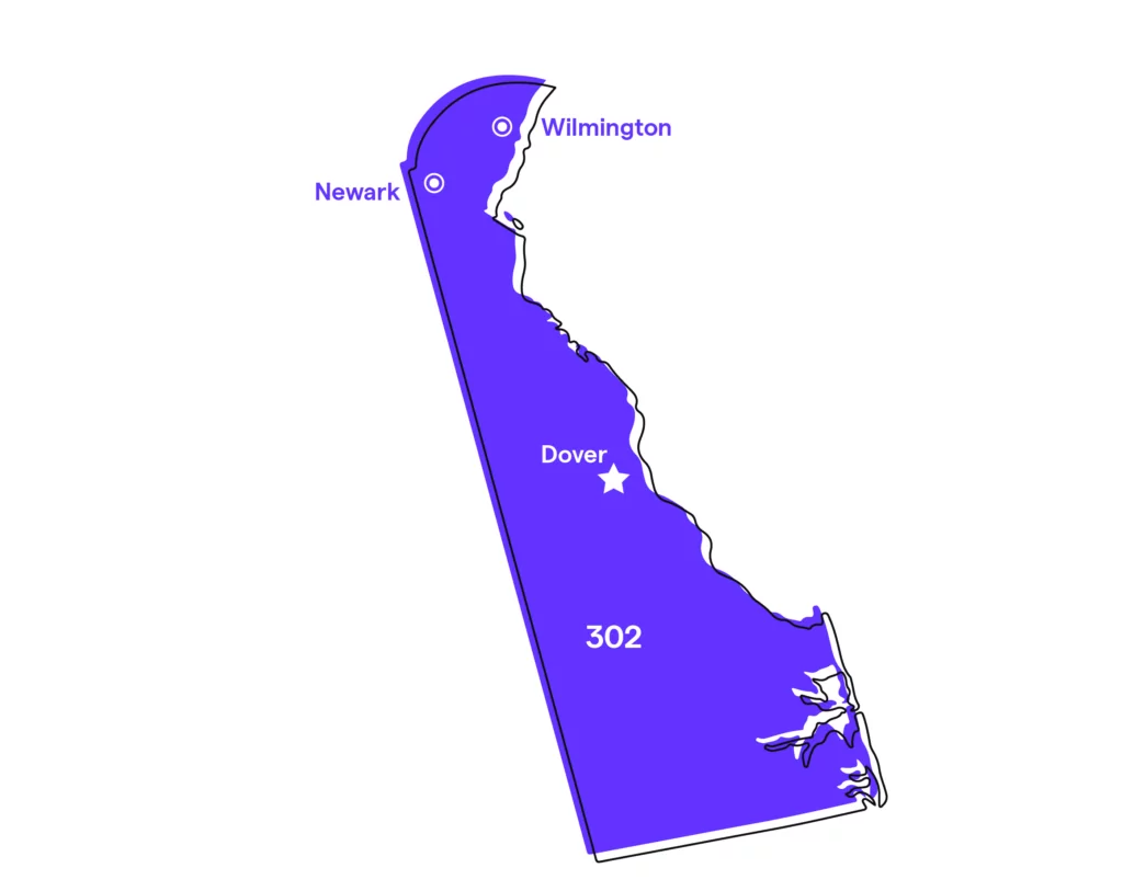 Get a Delaware local phone number - 302 area code - OpenPhone