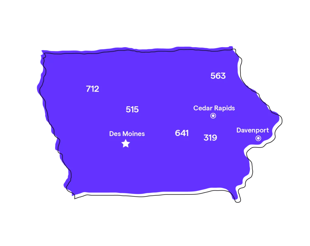 Get an Iowa local phone number - OpenPhone