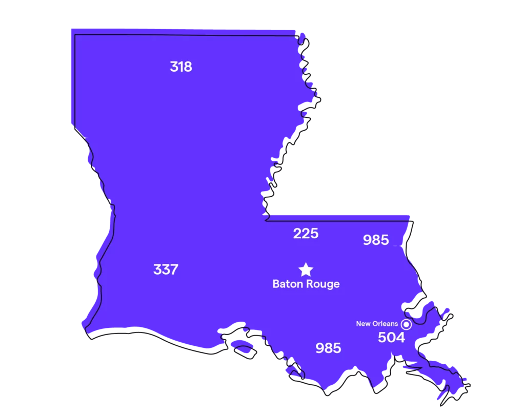 Get a local Louisiana phone number - OpenPhone